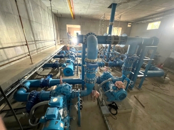 Lắp đặt đường ống công nghệ Nhà máy Ta Khmau - Campuchia